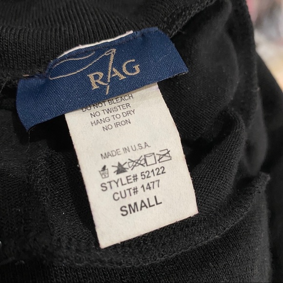 Rag Brand wide leg cropped high rise pants NEW S - Picture 5 of 7